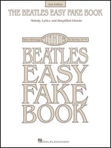 The Beatles Easy Fake Book piano sheet music cover